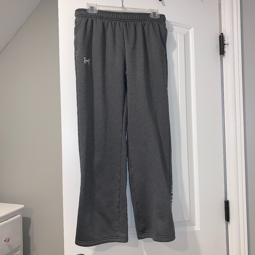Under Armour Grey Sweatpants Kid's XL